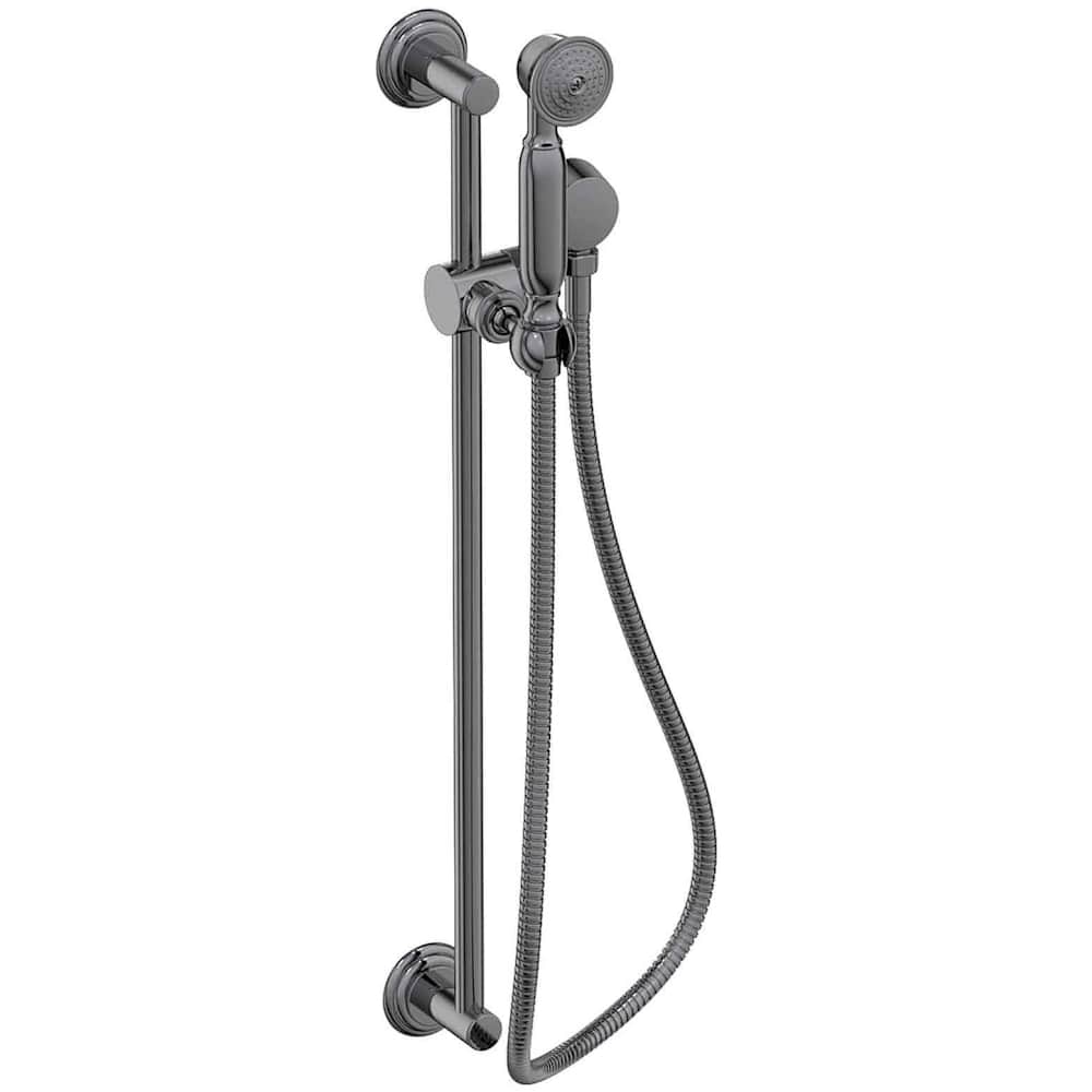 Single Function Wall Mount Handshower Kit with Slide Bar and Adjustable Bracket