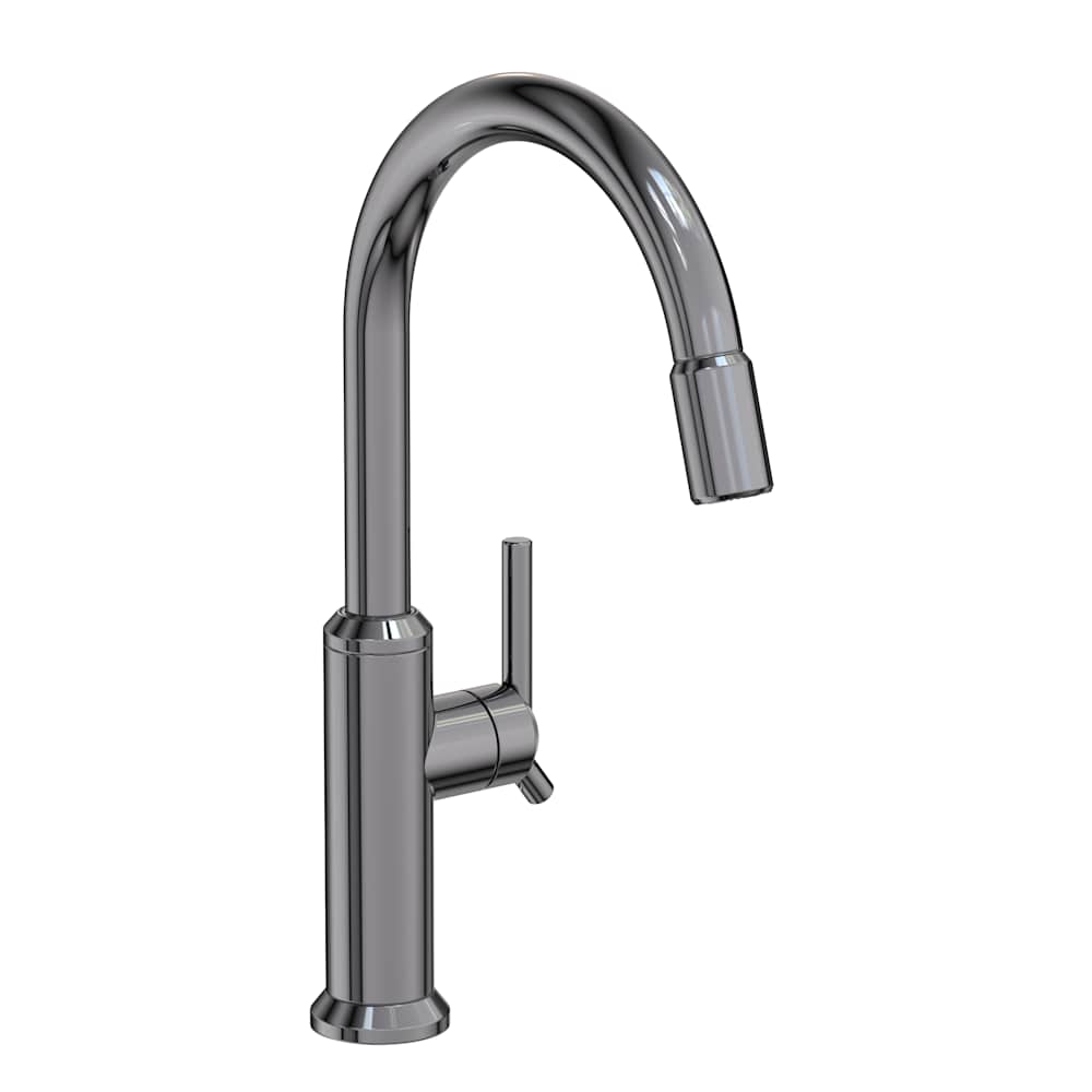 Jeter 1.8 GPM Single Hole Pull Down Kitchen Faucet