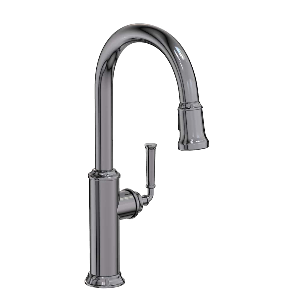 Gavin 1.8 GPM Single Hole Pull Down Kitchen Faucet