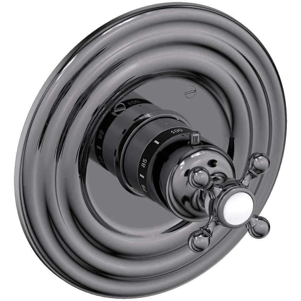 Astor Thermostatic Valve Trim Only with 1 Cross Handles - Less Rough In