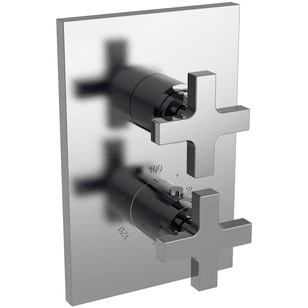 Secant Thermostatic Valve Trim Only with 2 Cross Handles - Less Rough In