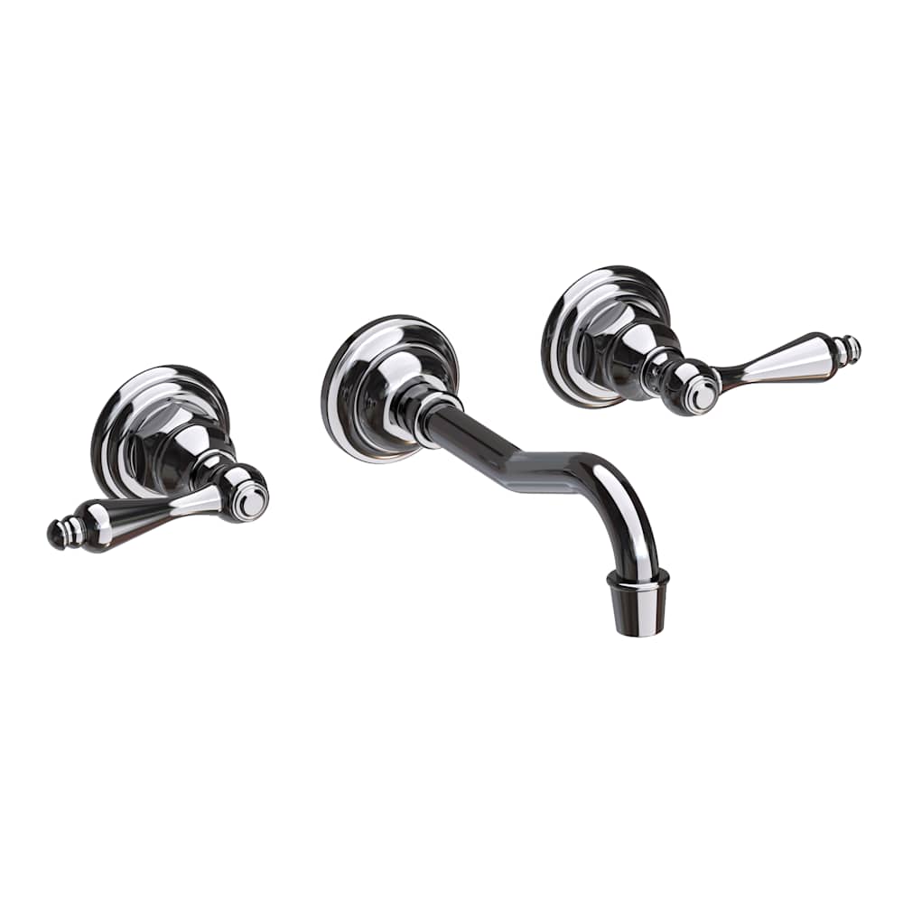 Chesterfield 1.2 GPM Wall Mounted Widespread Bathroom Faucet
