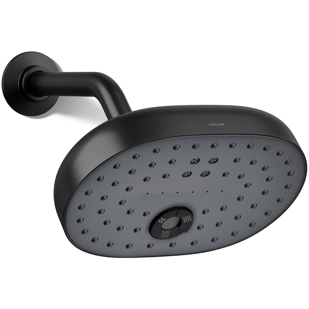 Statement 1.75 GPM Multi Function Shower Head with MasterClean Sprayface and Katalyst Air Induction Technology