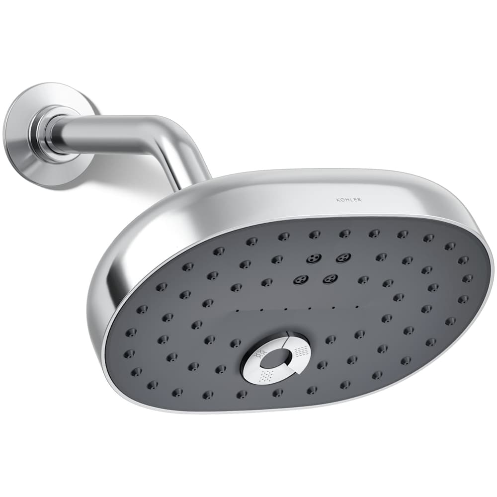 Statement 2.5 GPM Multi Function Shower Head with MasterClean Sprayface and Katalyst Air Induction Technology