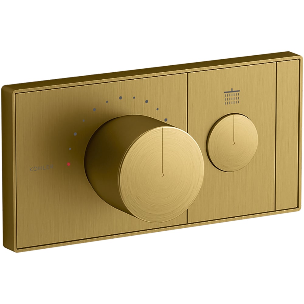 Anthem Thermostatic Valve Trim Only with Single Knob Handle and Volume Control - Less Rough In