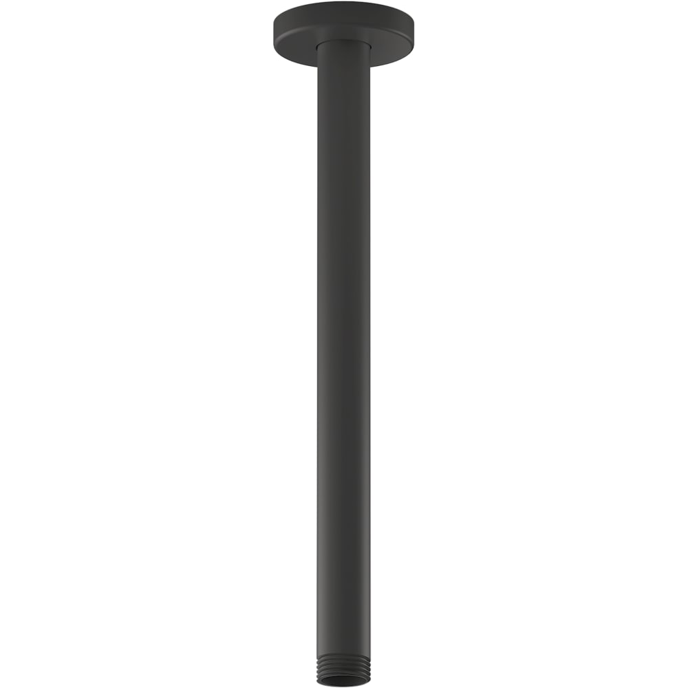 Statement 12" Ceiling Mounted Single Function Rainhead Arm and Flange