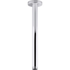Statement 12" Ceiling Mounted Single Function Rainhead Arm and Flange