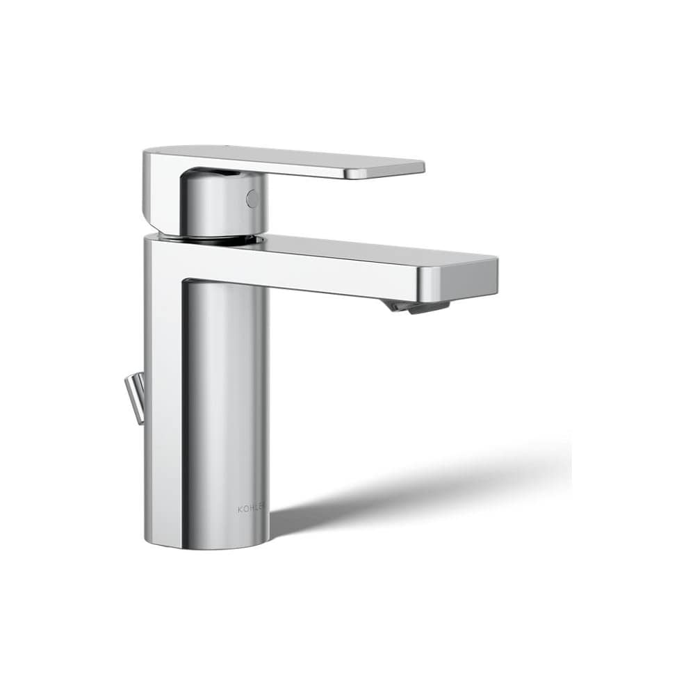 Parallel 1.0 GPM Single Hole Bathroom Faucet and Pop-Up Drain Assembly