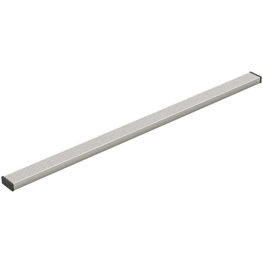 2-1/2" x 48" Linear Drain Grate With Perforated Pattern