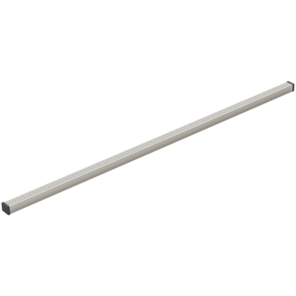 1-1/4" x 48" Linear Drain Grate With Perforated Pattern