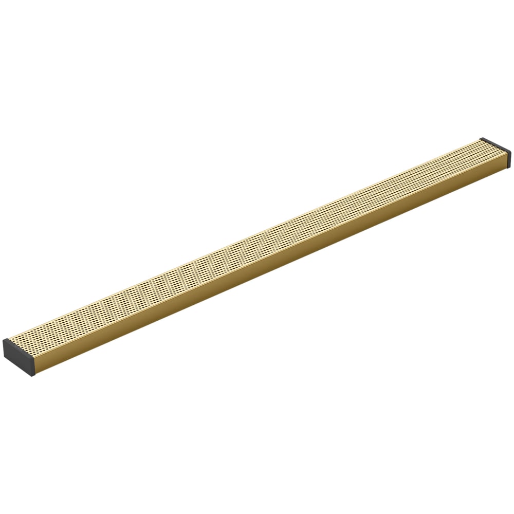 2-1/2" x 36" Linear Drain Grate With Perforated Pattern