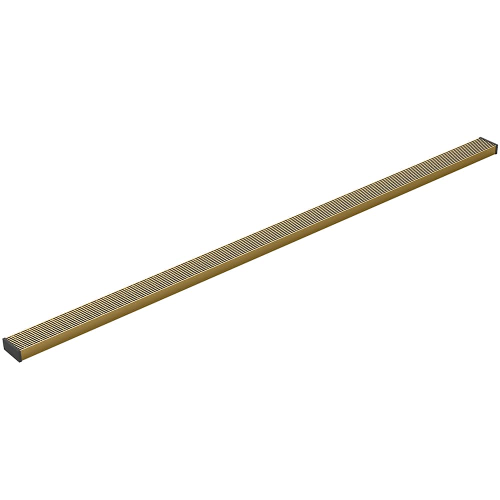 2-1/2" x 60" Linear Drain Grate With Lattice Pattern