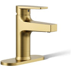 Vibrant Brushed Moderne Brass