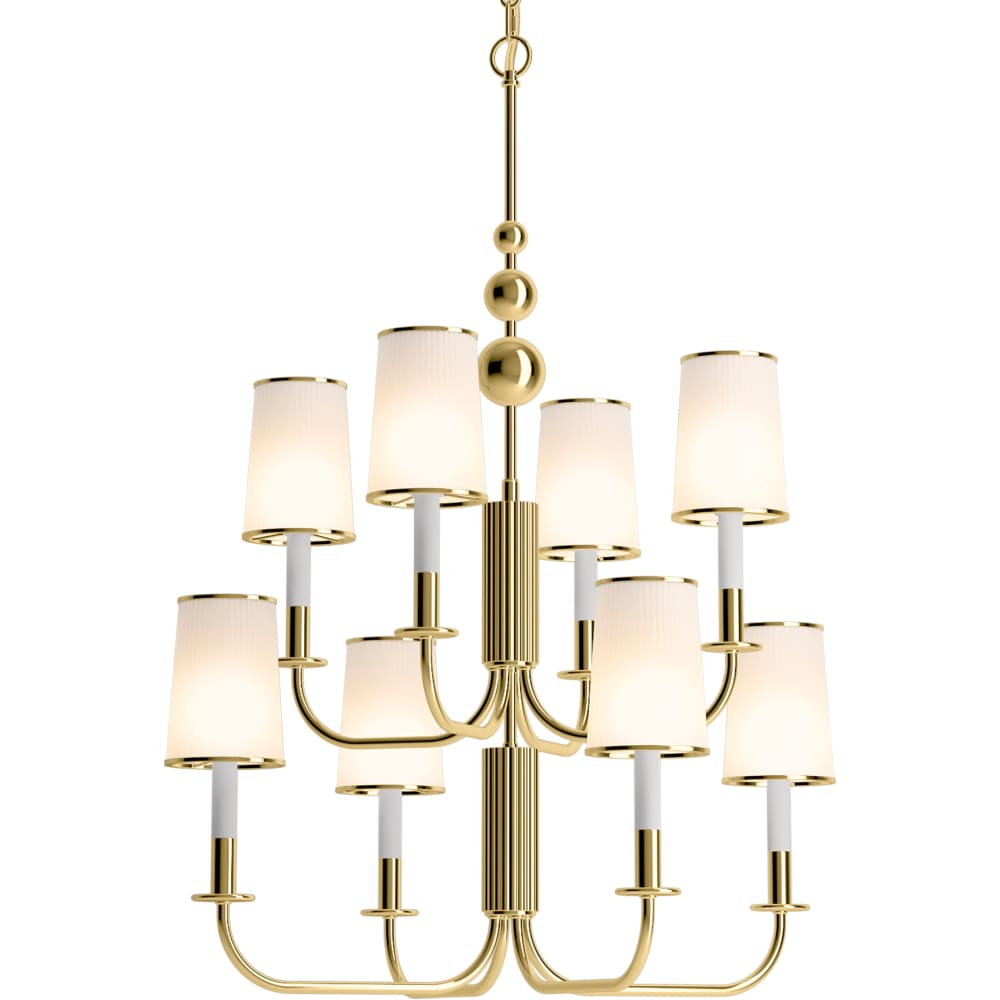 Tresdoux 8 Light 24" Wide Chandelier