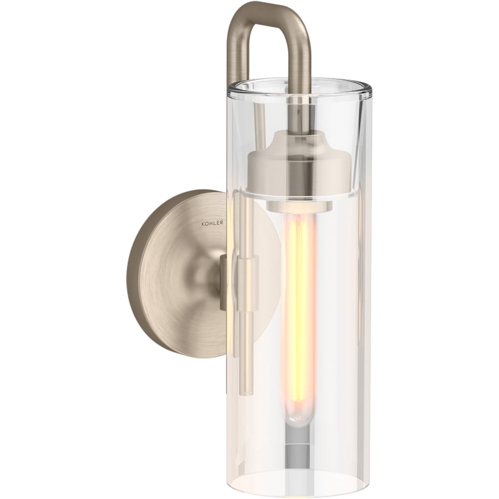 Purist 13" Tall Bathroom Sconce