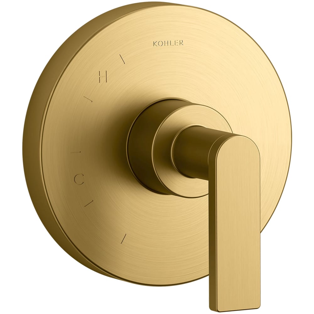 Composed Pressure Balanced Valve Trim Only with Single Lever Handle - Less Rough In