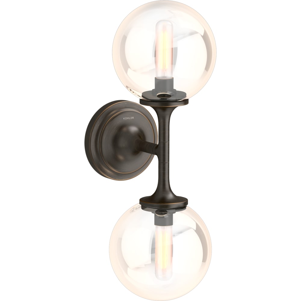 Bellera 2 Light 18" Tall Bathroom Sconce