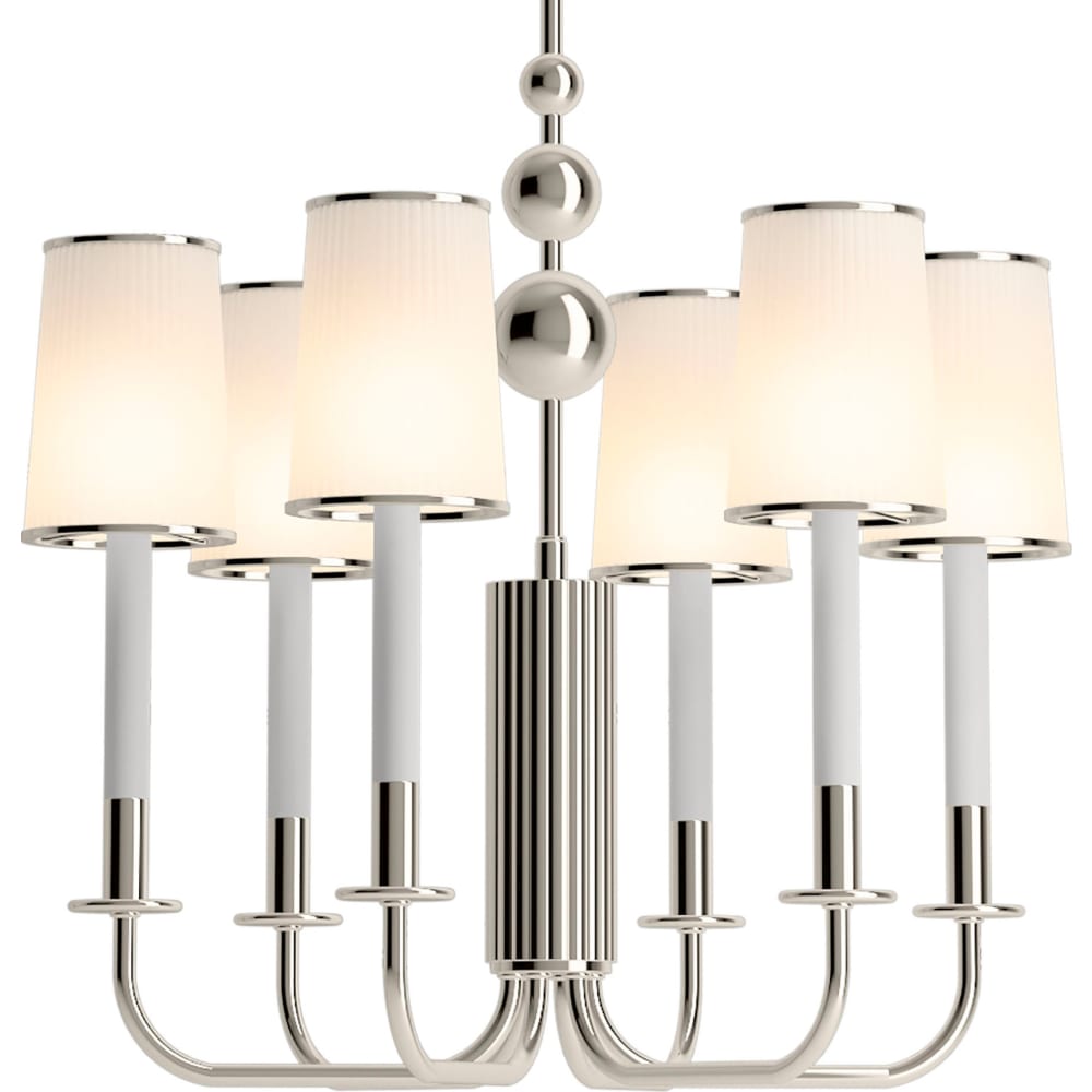 Tresdoux 6 Light 24" Wide Chandelier