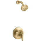 Vibrant Brushed Moderne Brass