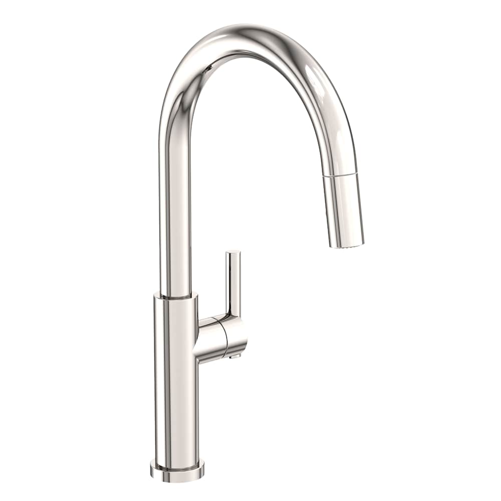 East Linear 1.8 GPM Single Hole Pull Down Kitchen Faucet