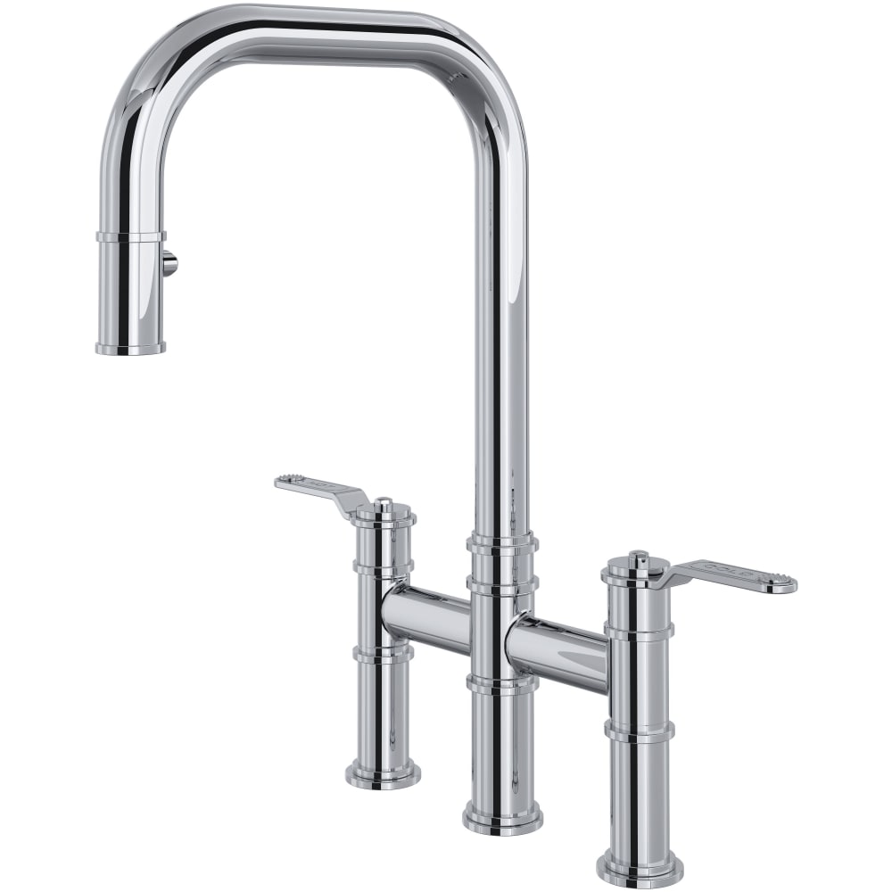 Armstrong 1.8 GPM Widespread Bridge Pull Down Kitchen Faucet