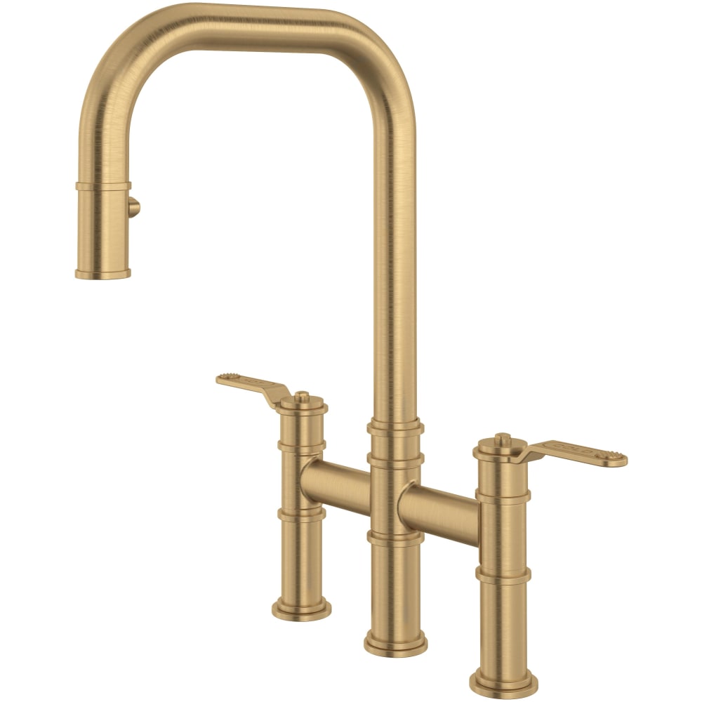 Armstrong 1.8 GPM Widespread Bridge Pull Down Kitchen Faucet
