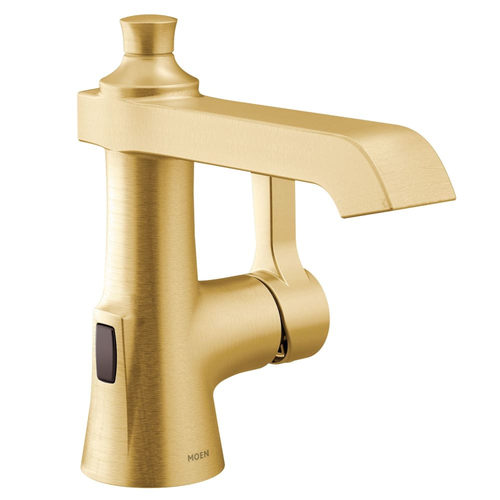 Moen Single Handle Single Hole Bathroom Faucet from the Brantford Collection (Valve Included) Chrome