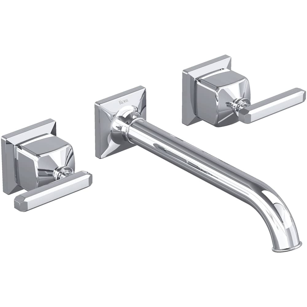Apothecary 1.2 GPM Wall Mounted Widespread Bathroom Faucet