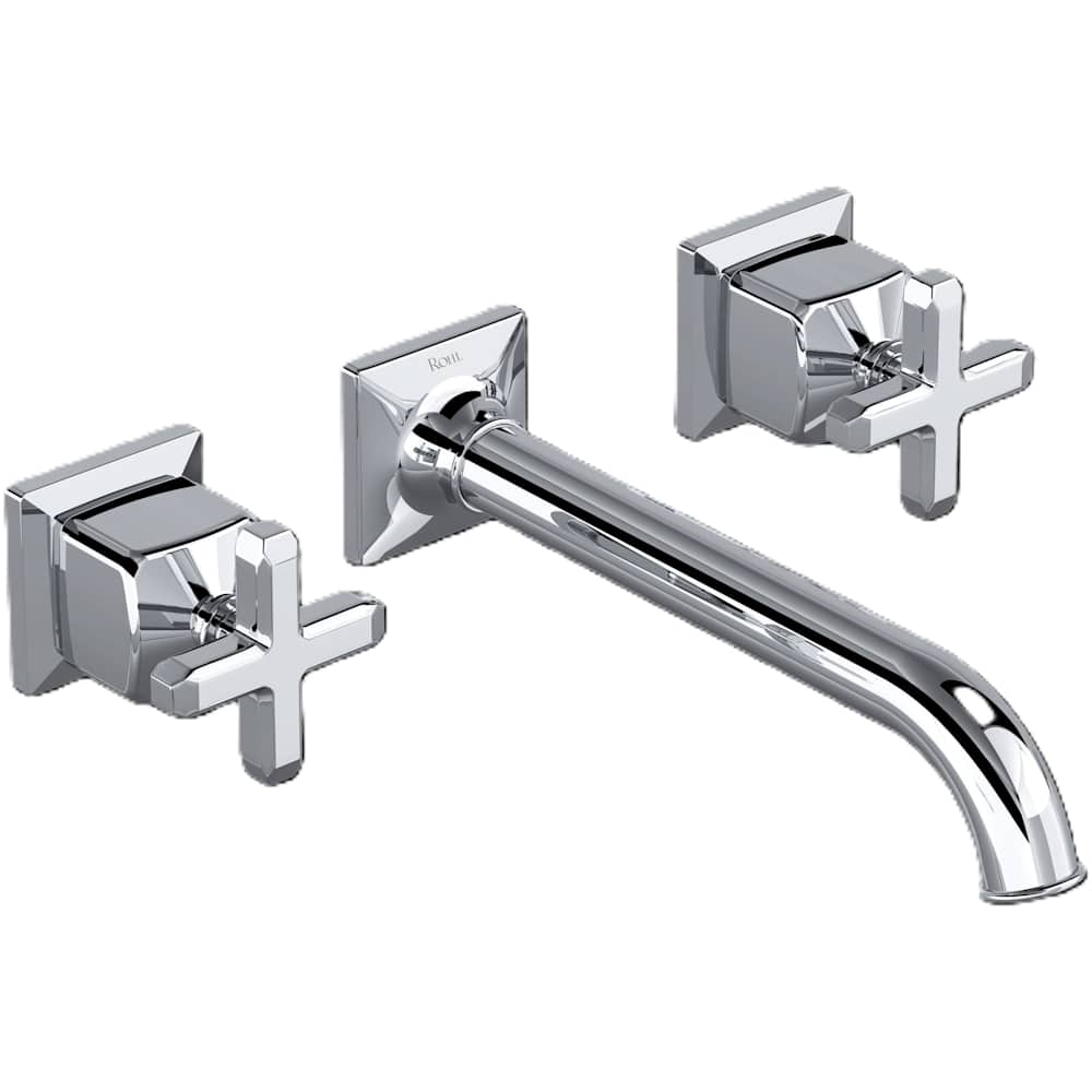 Apothecary 1.2 GPM Wall Mounted Widespread Bathroom Faucet