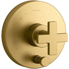 Vibrant Brushed Moderne Brass