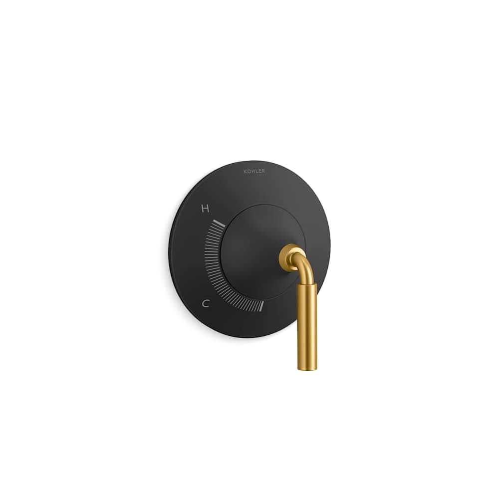Tone Pressure Balanced Valve Trim Only with Single Lever Handle - Less Rough In