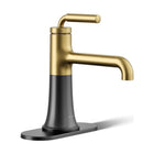 Matte Black / Brushed Moderne Brass