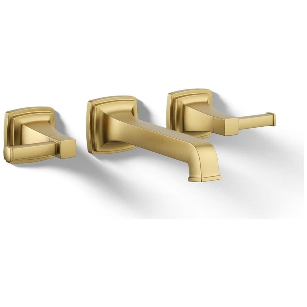 Riff 1.2 GPM Wall Mounted Widespread Bathroom Faucet