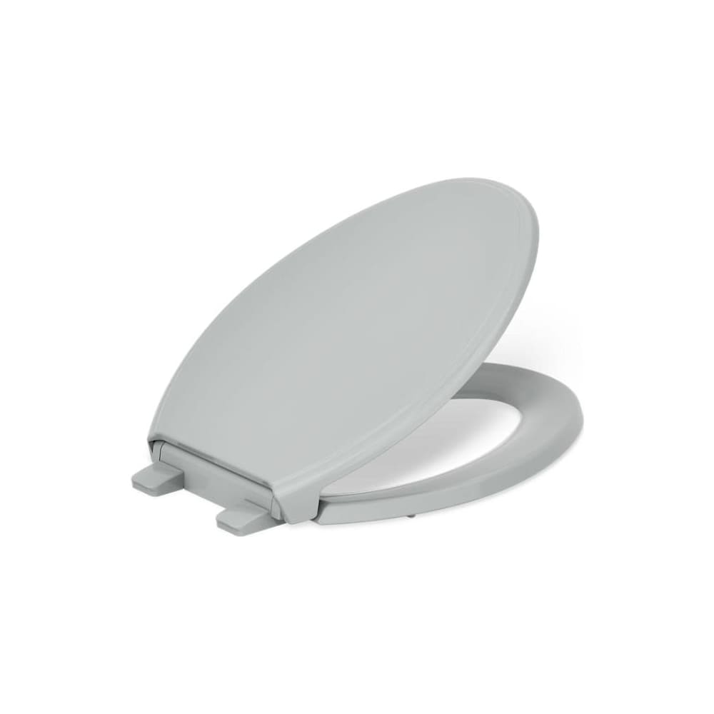 Glenbury Elongated Closed-Front Toilet Seat with Soft Close and Quick Release