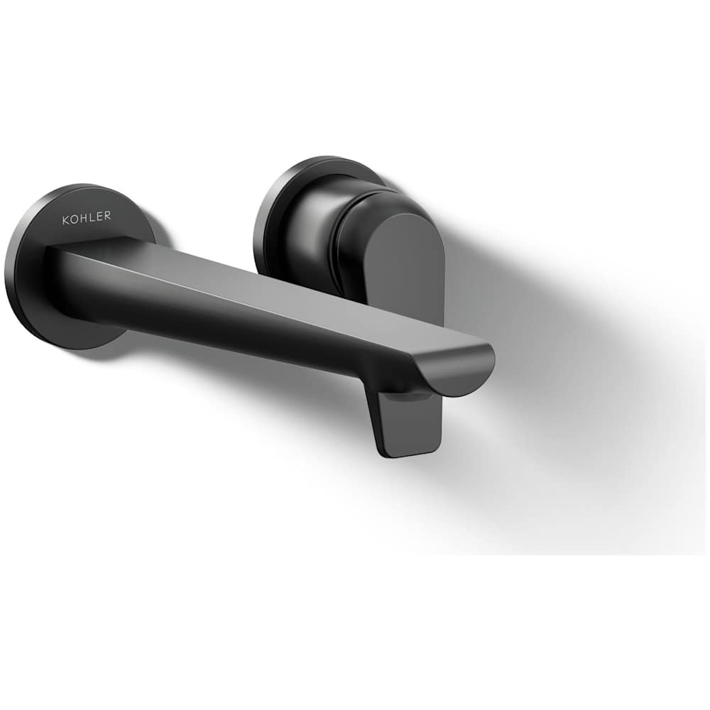 Avid 1.2 GPM Wall Mounted Mini-Widespread Bathroom Faucet