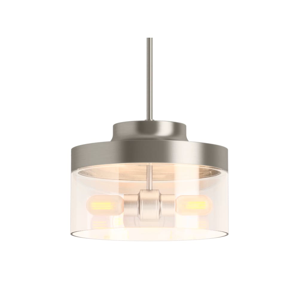Purist 2 Light 13" Wide Pendant