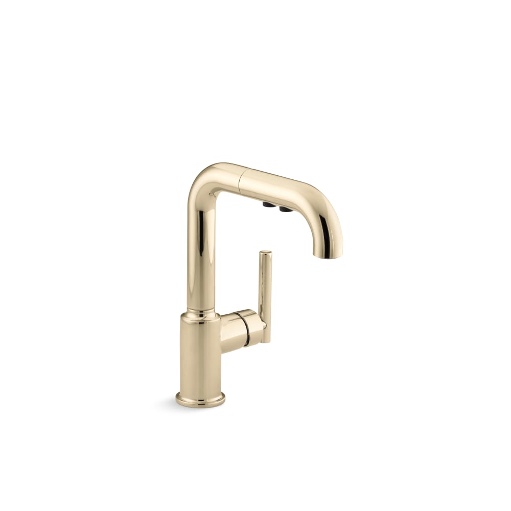 Purist 1.5 GPM Single Hole Pull Out Kitchen Faucet