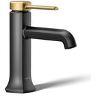 Matte Black / Brushed Moderne Brass