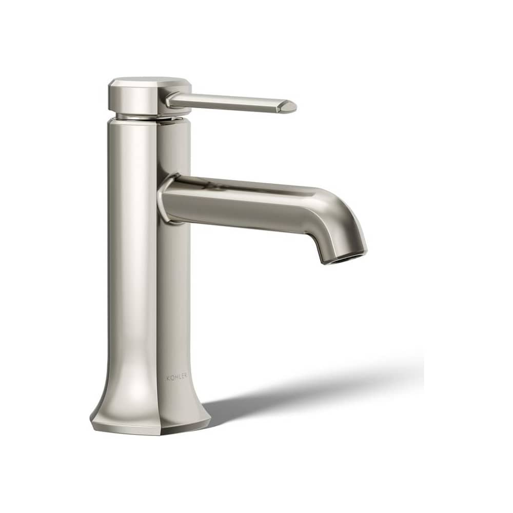 Occasion 0.5 GPM Single Hole Bathroom Faucet with Pop-Up Drain Assembly