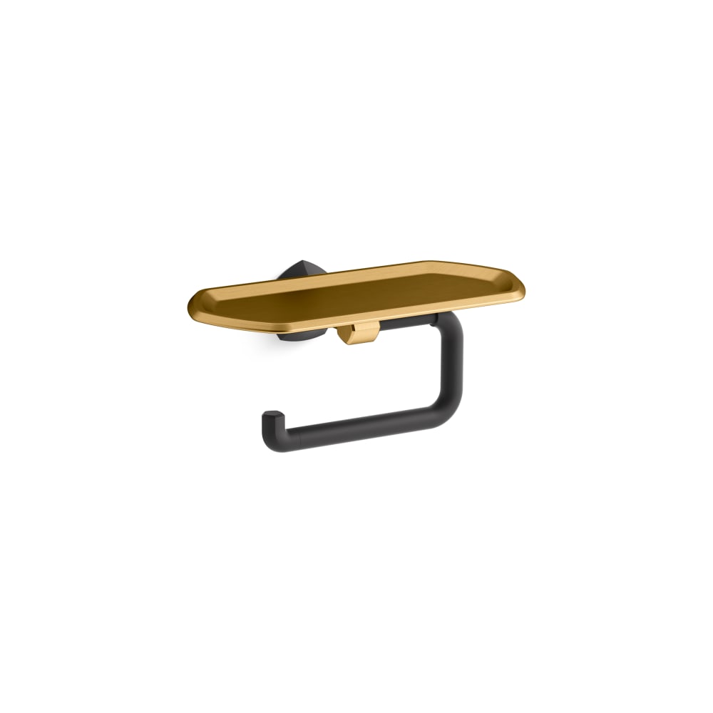Occasion Wall Mounted Euro Toilet Paper Holder with Tray