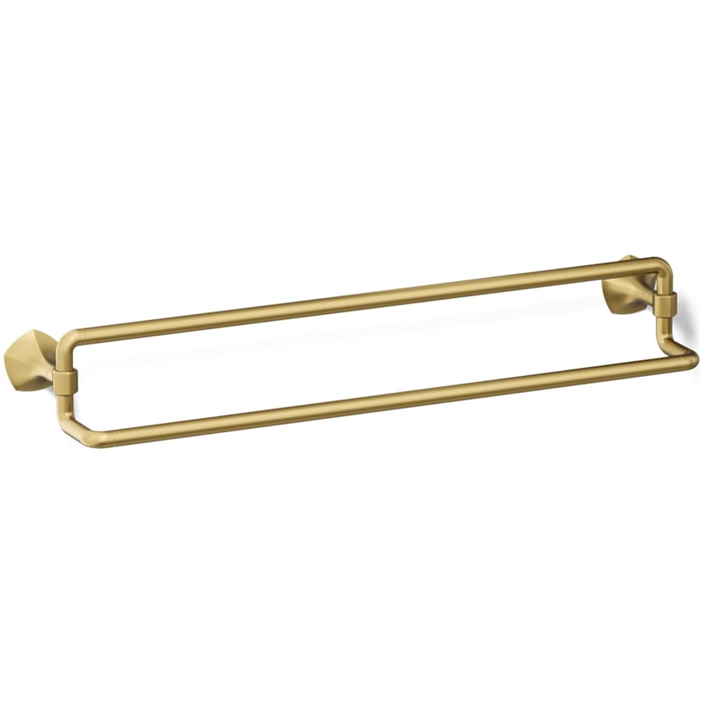 Occasion 24" Zinc Double Towel Bar