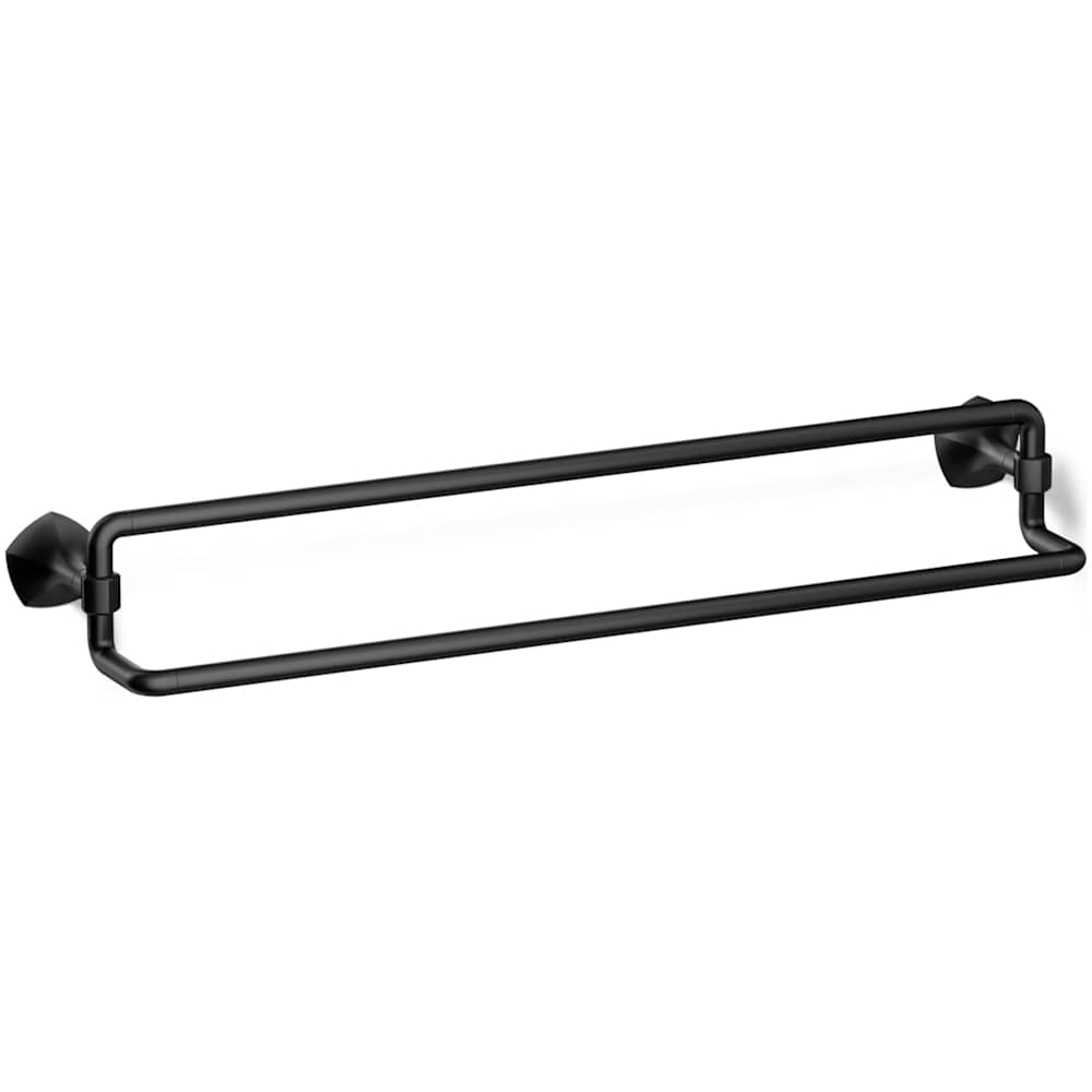 Occasion 24" Zinc Double Towel Bar