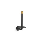 Matte Black / Brushed Moderne Brass