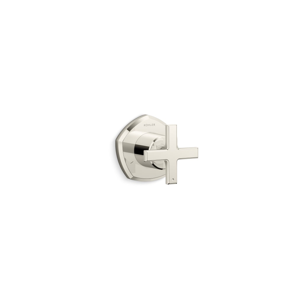 Occasion Single Handle 3 Function Diverter Valve Trim with Cross Handle - Less Valve