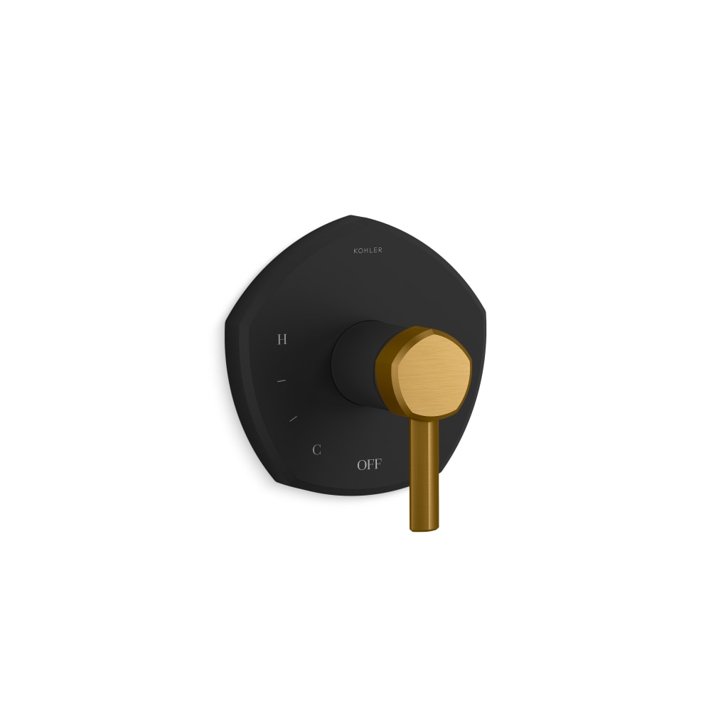 Occasion Pressure Balanced Valve Trim Only with Single Lever Handle - Less Rough In