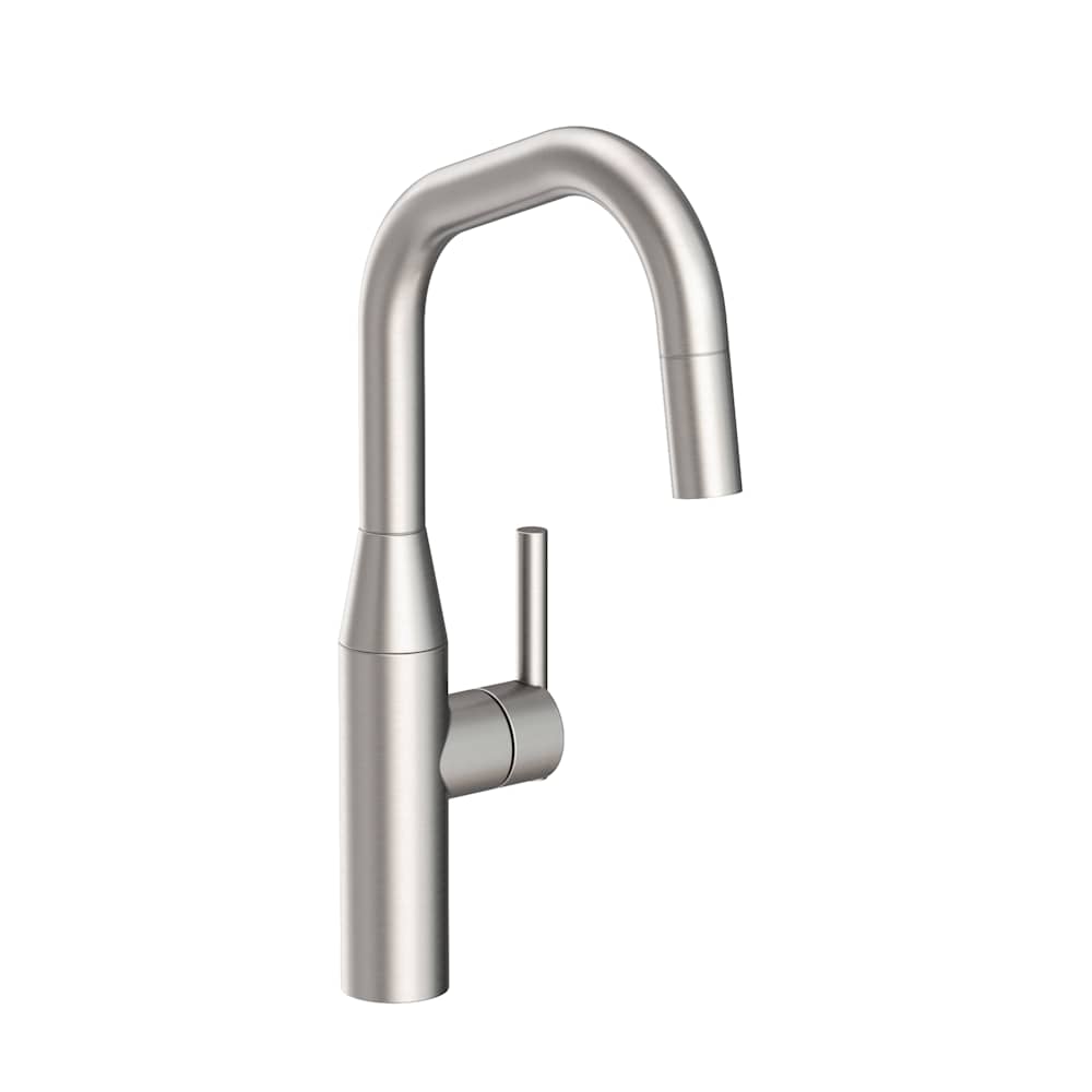 East Square 1.8 GPM Single Hole Pull Down Kitchen Faucet