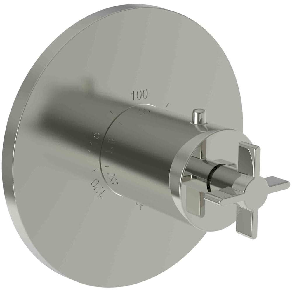 Tolmin Thermostatic Valve Trim Only with 1 Cross Handles - Less Rough In