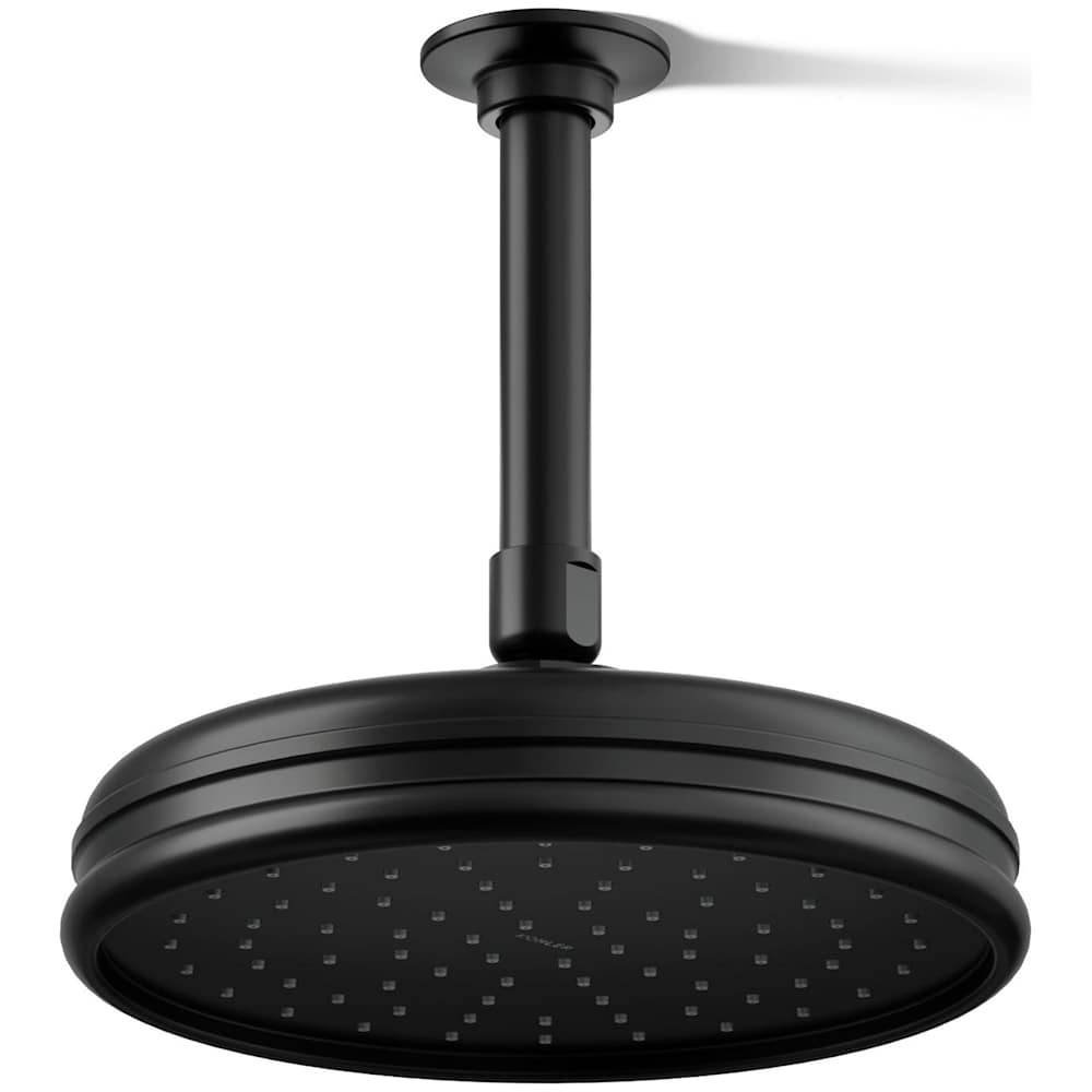 Traditional Round 8" Single Function 2.5 GPM Rainhead with MasterClean Sprayface and Katalyst Air-Induction Technology