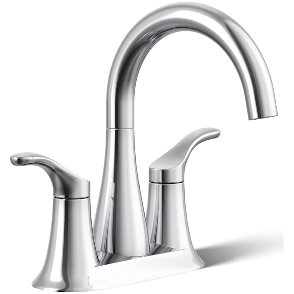 Simplice 1.2 GPM Centerset Bathroom Faucet with Clicker Drain Assembly