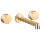 Vibrant Brushed Moderne Brass